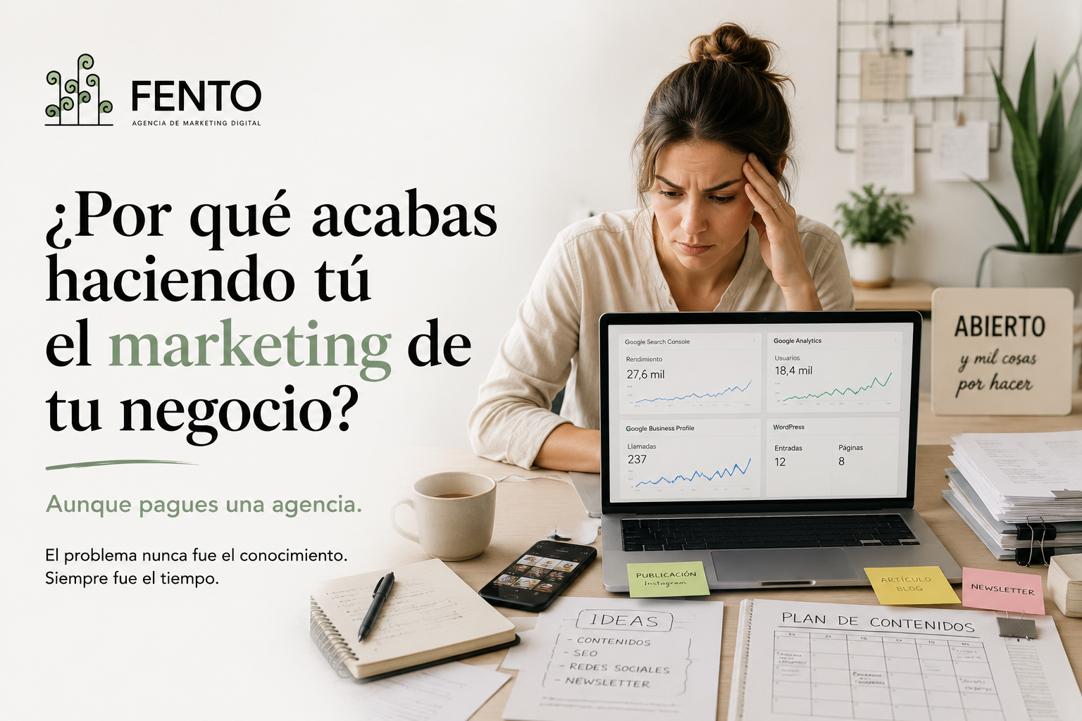 poque haces tu el marketing de tu negocio